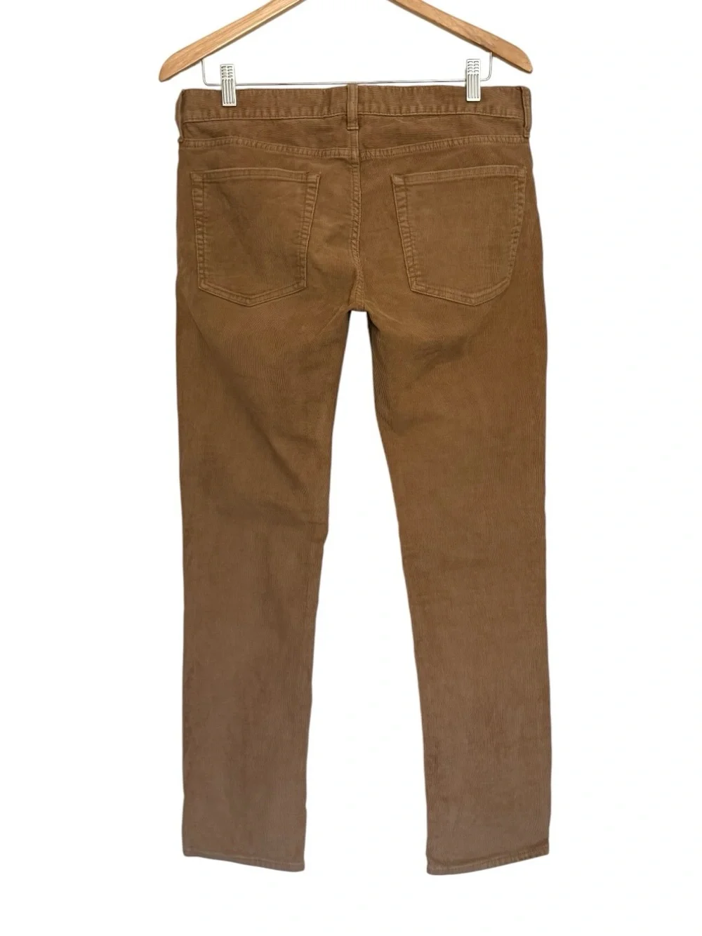 J.Crew 484 Slim-Fit Men's Brown Corduroy Pants Size 31